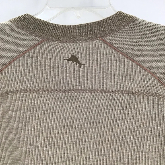 Tommy Bahama Fliprider Abaco Reversible Cotton Sweatshirt Moss Green Size XL - Picture 7 of 9